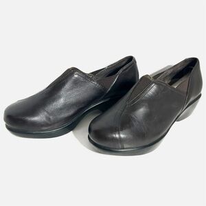 Dansko Arden Classic Closed Back Professional Leather Slip On Clogs Comfort 🤎